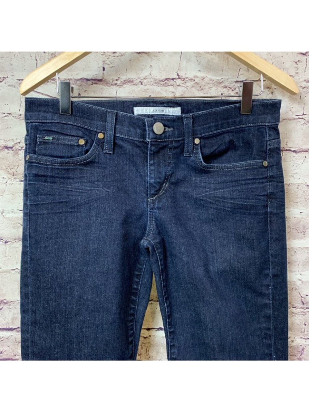 Joe’s Jeans Rocker Vincent Low Rise Dark Wash Flare Jeans - Picture 2 of 12